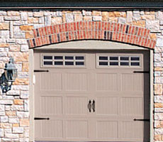 Carriage House  Steel Garage Doors