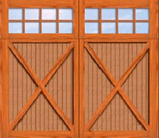 Carriage House Wood Garage Doors