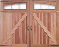 Presidential Series Wood Garage Doors